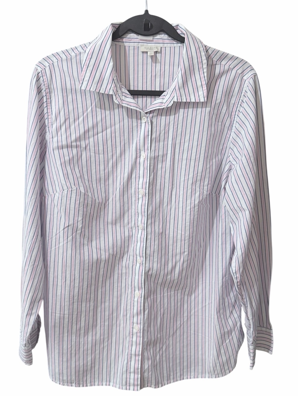 Talbots Vertical Striped Button-up Shirt